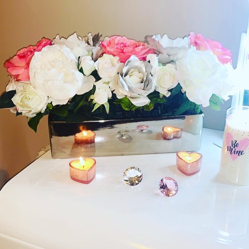Shiny & Glam Bloom Image of Poshy Blooms silk flowers